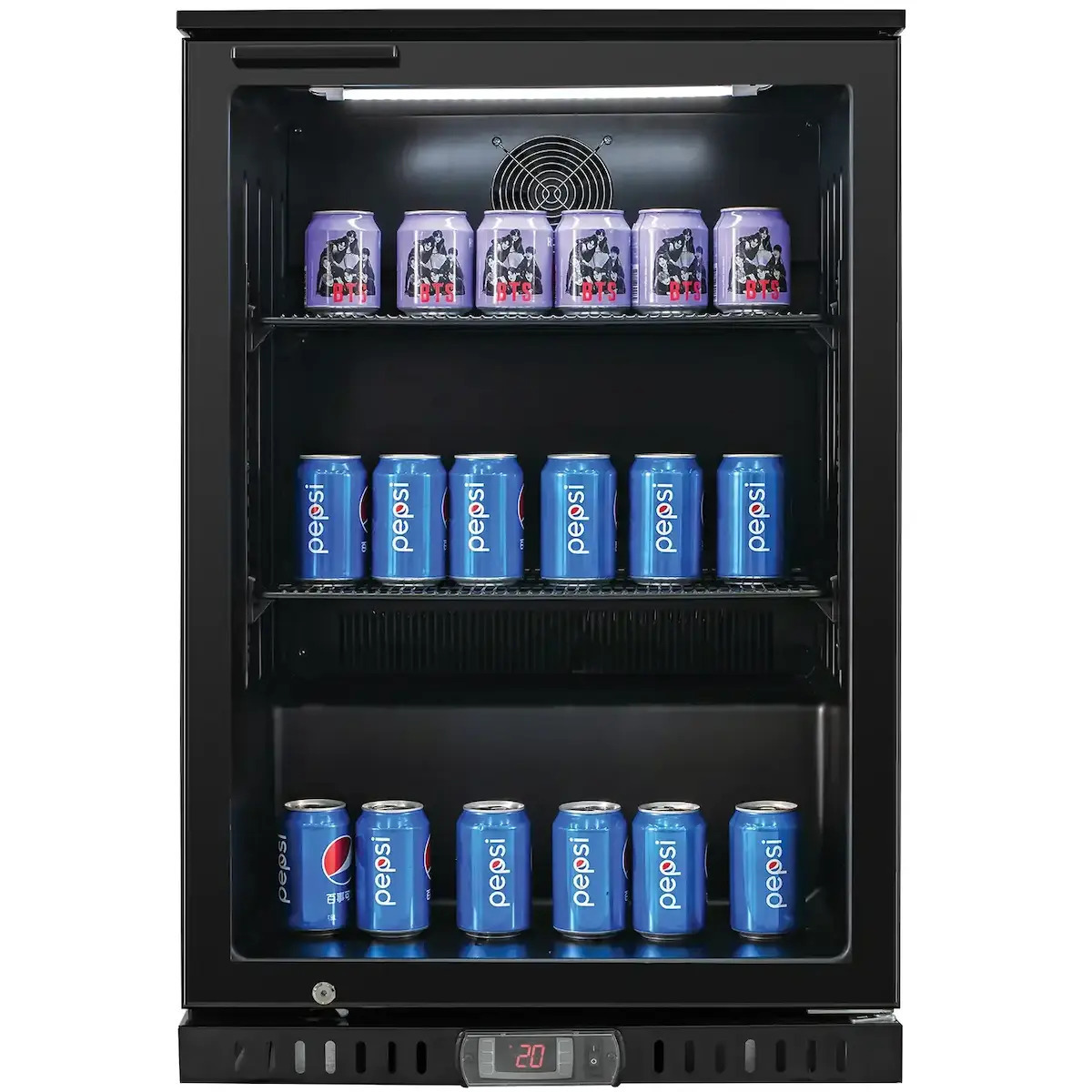 Bar Back Cooler  1 door