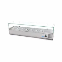 Countertop Prep Fridge - 160cm - Fits 7 x 1/3 GN