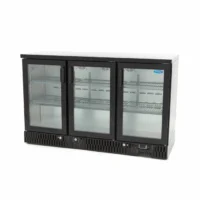 Drinks Fridge - 3 Hinged Doors - 6 Adjustable Shelve