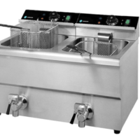 Fryer Electric 2 Double  12+12Lt