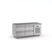 Refrigerator Table 4 Drawers LOW Prof.